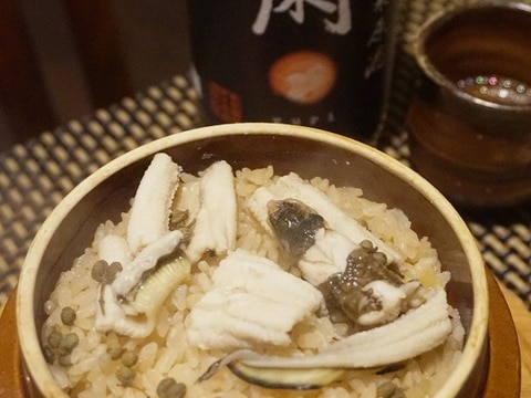 口福、山椒薫る穴子釜飯